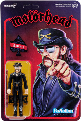 Motorhead Reaction Figures - Lemmy (modern Cowboy) - Motorhead Reaction Figures - Lemmy (Modern Cowboy)