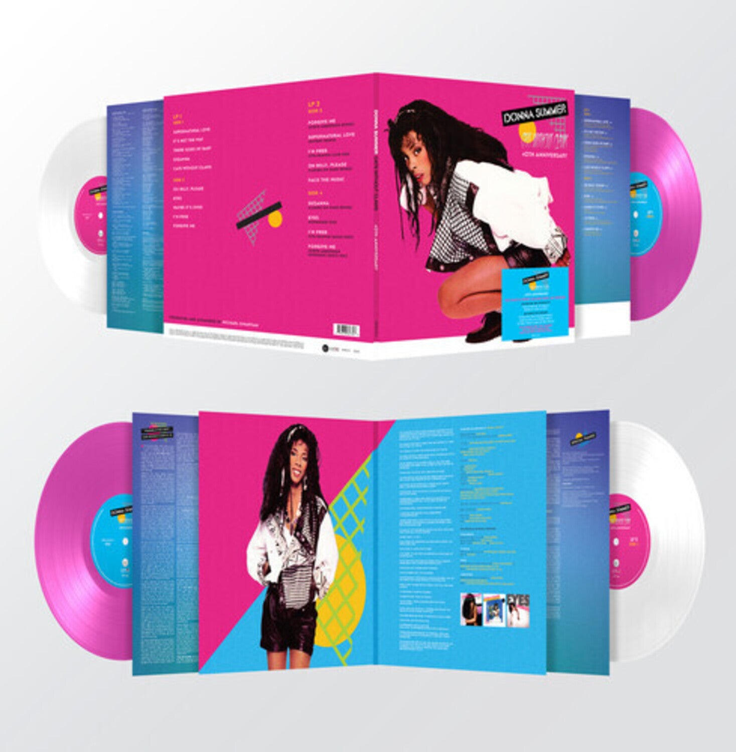Donna Summer - Cats Without Claws: 40th Anniversary - 140-Gram Pink & White Colored Vinyl 2xLP (Pink Vinyl)