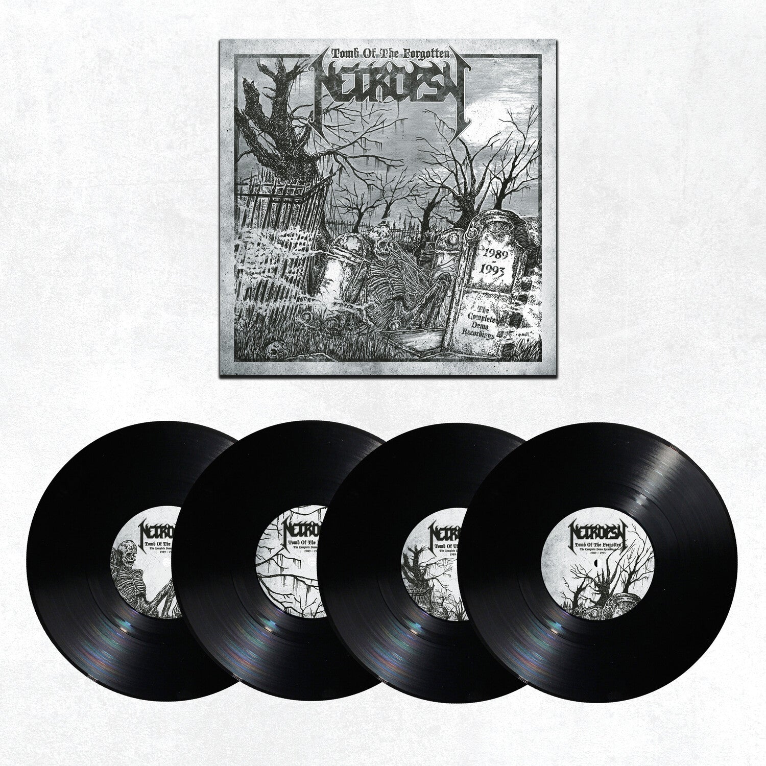 Tomb Of The Forgotten (The Complete Demo Recordings 1989-1993) 4xLP