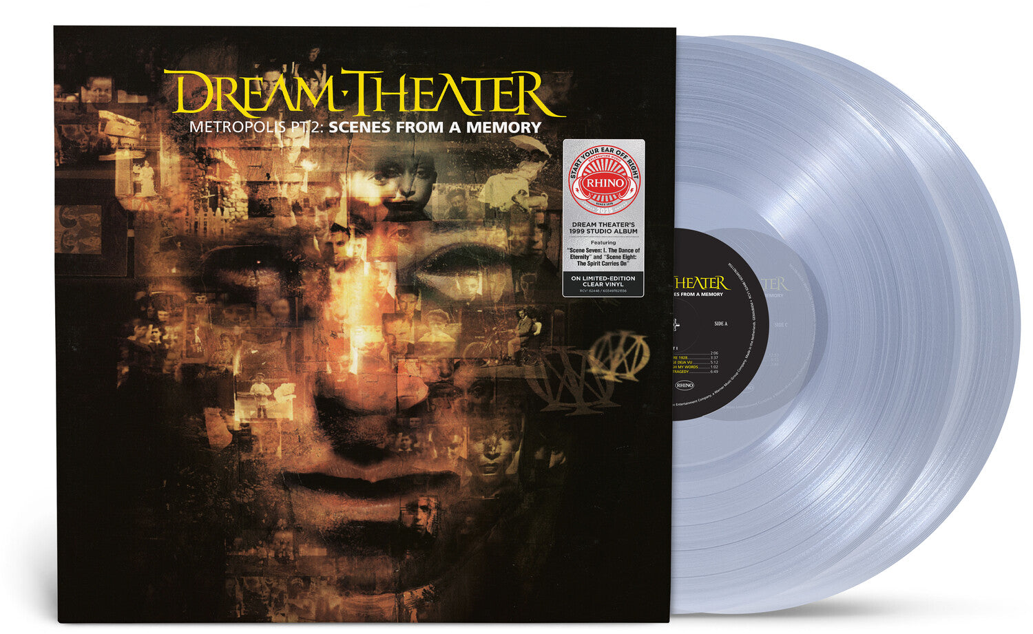 Dream Theater - Metropolis, Pt. 2: Scenes From A Memory 2xLP (Clear Vinyl)