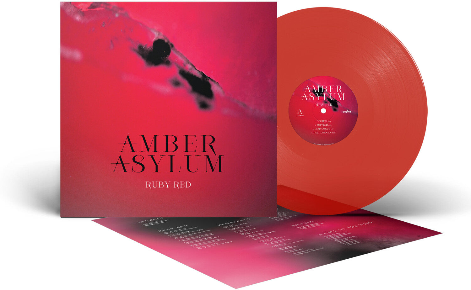 Amber Asylum - Ruby Red (Red Vinyl)