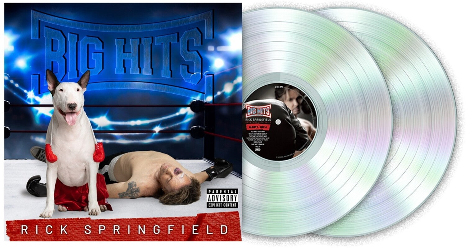 Rick Springfield - Big Hits: Rick Springfield's Greatest Hits, Vol. 2 - Clear 2xLP (Clear Vinyl)