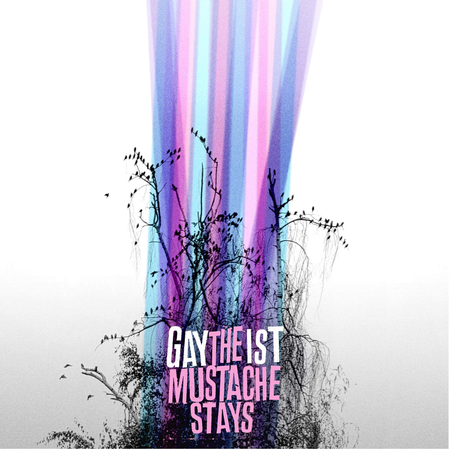 Gaytheist - The Mustache Stays (Magenta Vinyl)