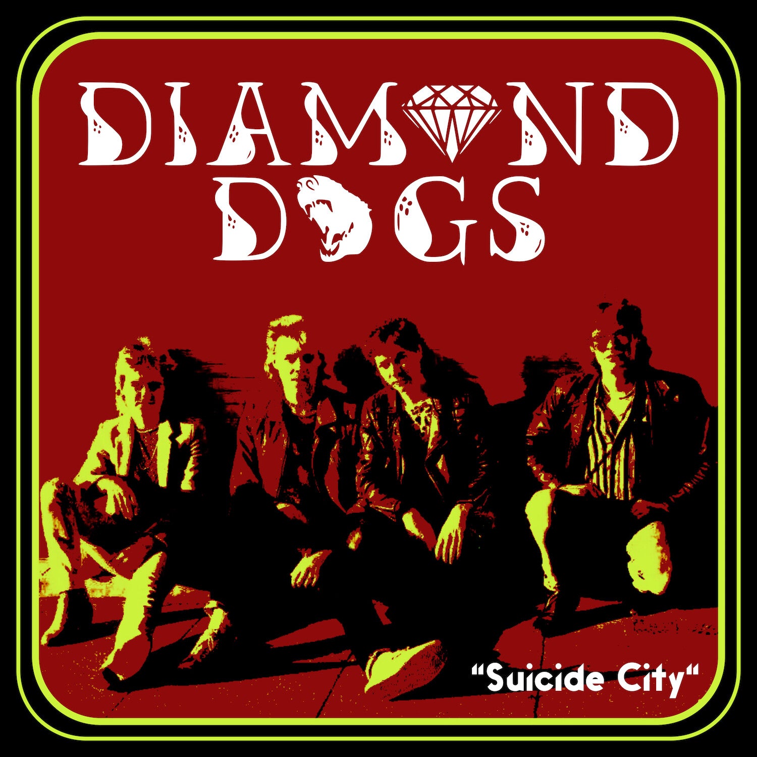 Diamond Dogs - Suicide City (Red Vinyl)
