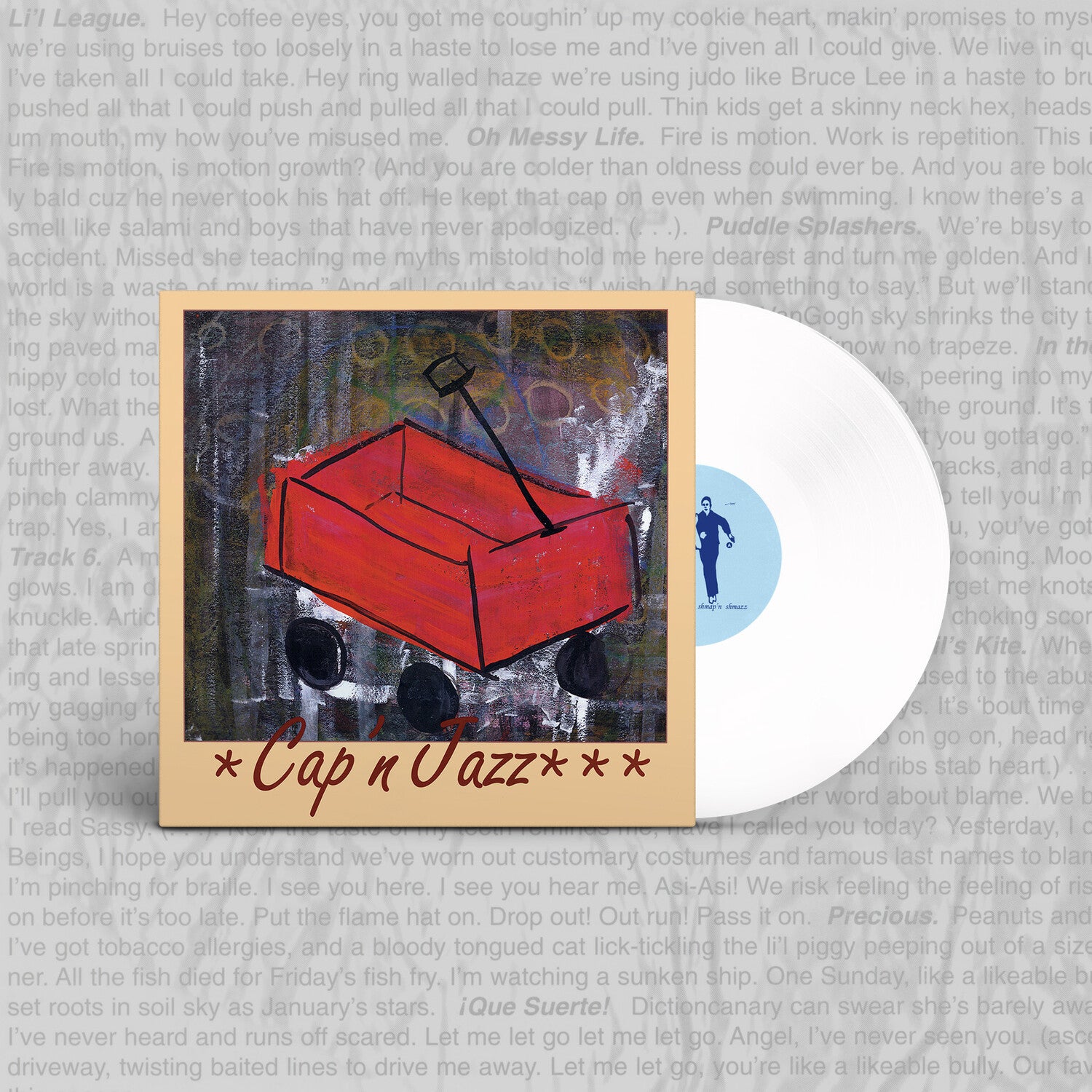 Cap'n Jazz - Burritos, Inspiration Point... White (White Vinyl)