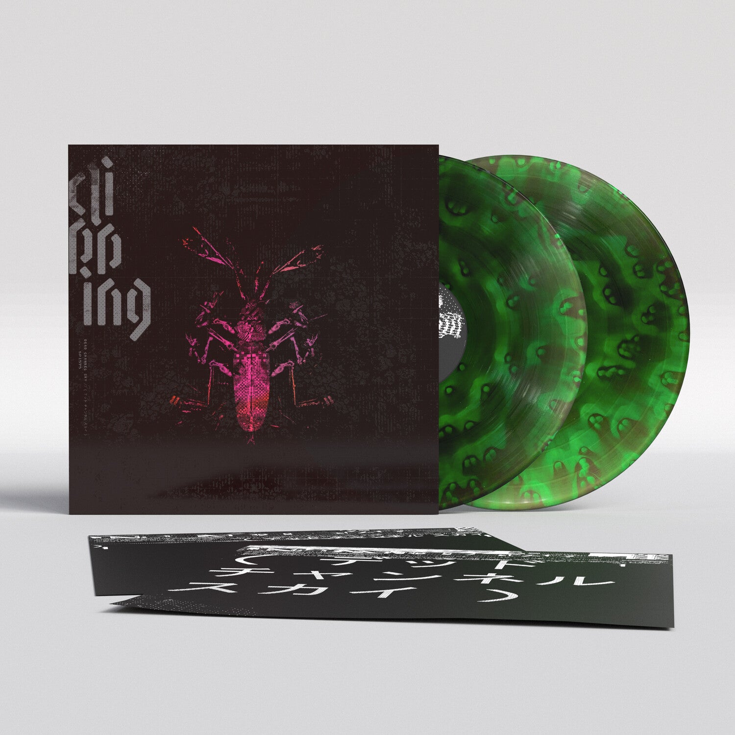 Clipping - Dead Channel Sky - Ghostly Green 2xLP (Green Vinyl)