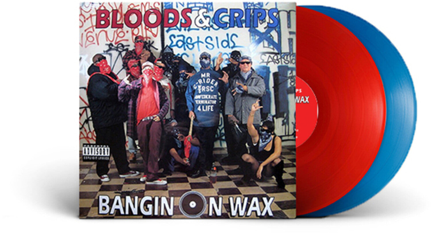 Bloods & Crips - Bangin On Wax 2xLP (Red Vinyl)
