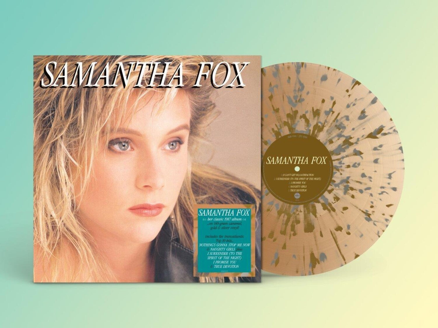 Samantha Fox - 140-Gram Caramel, Gold & Silver Colored Vinyl (Tan Vinyl)