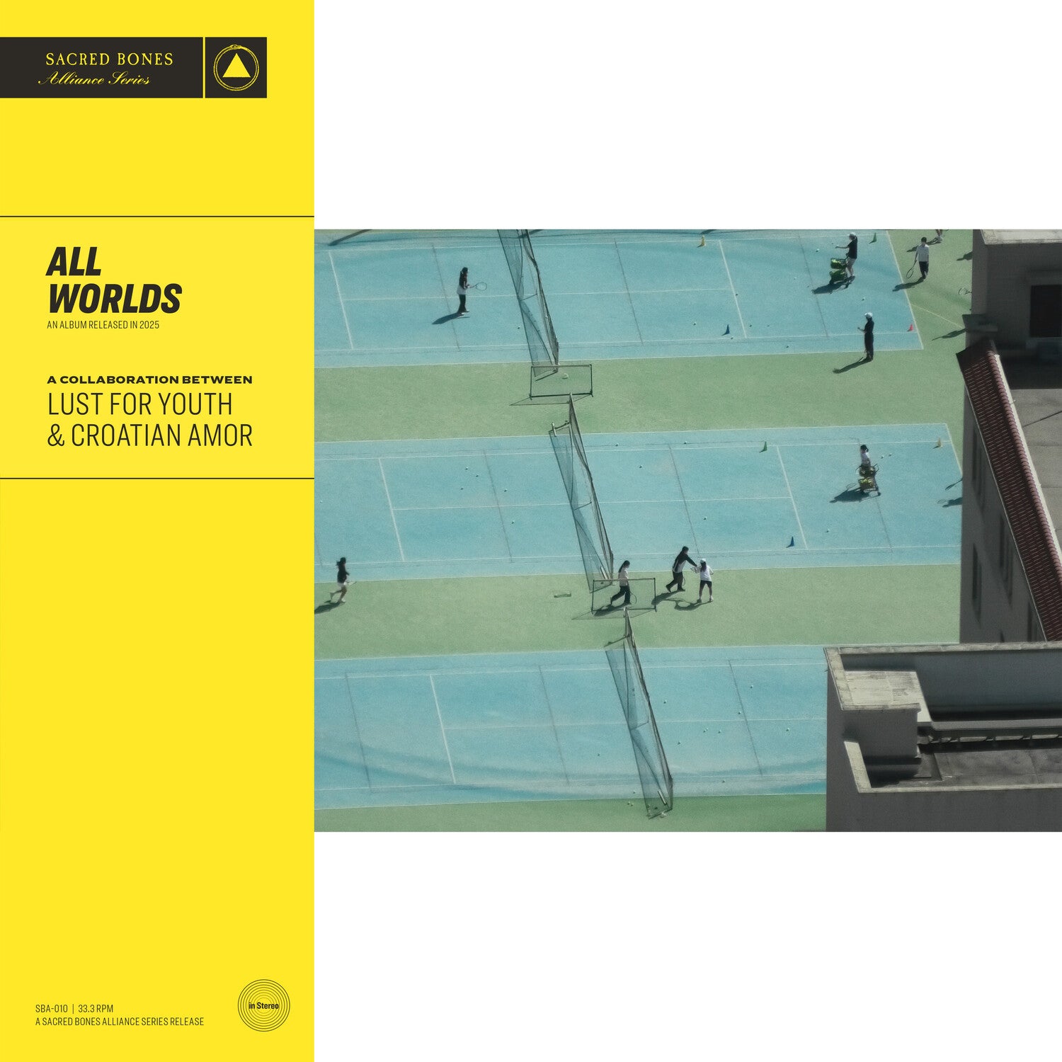 Lust for Youth & Croatian Amor - All Worlds (Clear Vinyl)