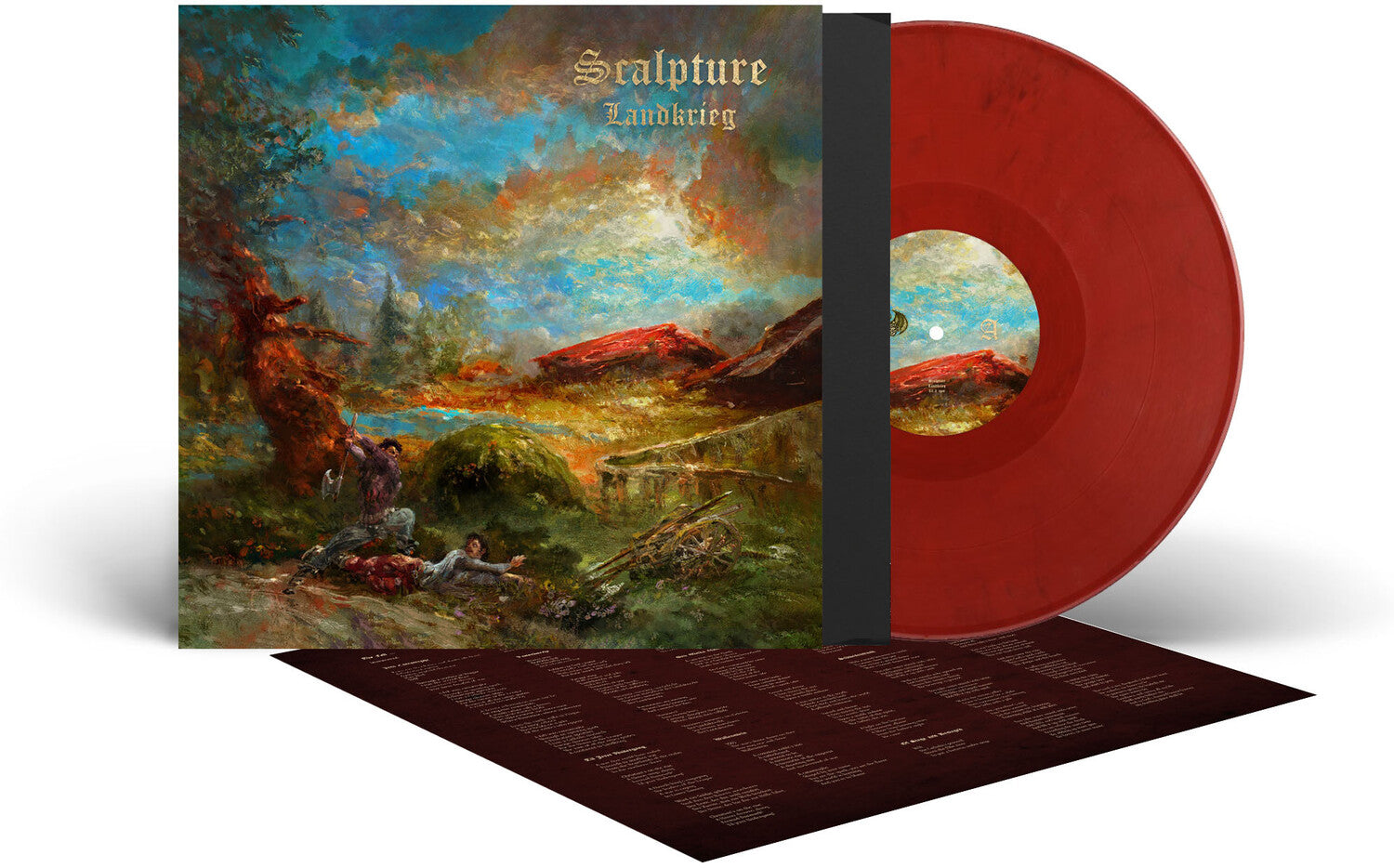 Scalpture - Landkrieg (Red Vinyl)