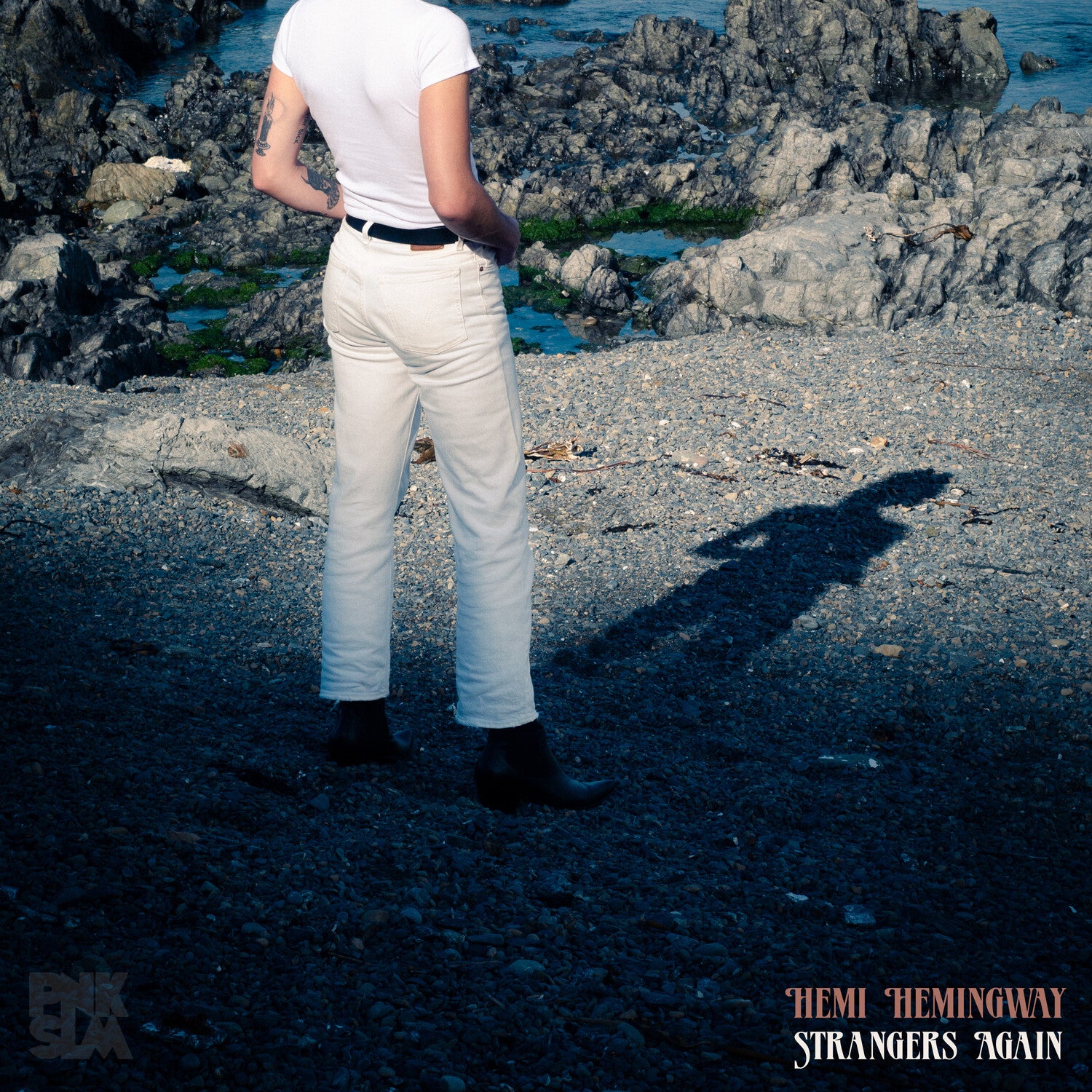 Hemi Hemingway - Strangers Again - White/Blue (White Vinyl)