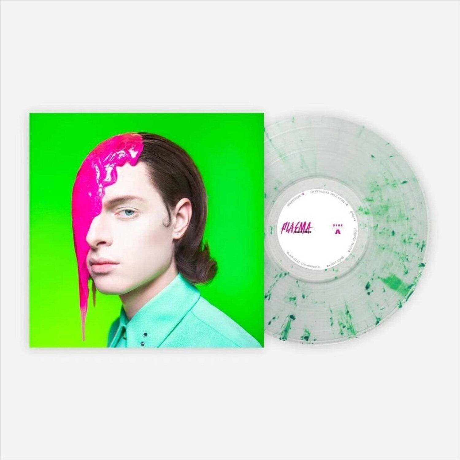 Luke Titus - Plasma - Clear with Green Swirl Colored Vinyl (Clear Vinyl)