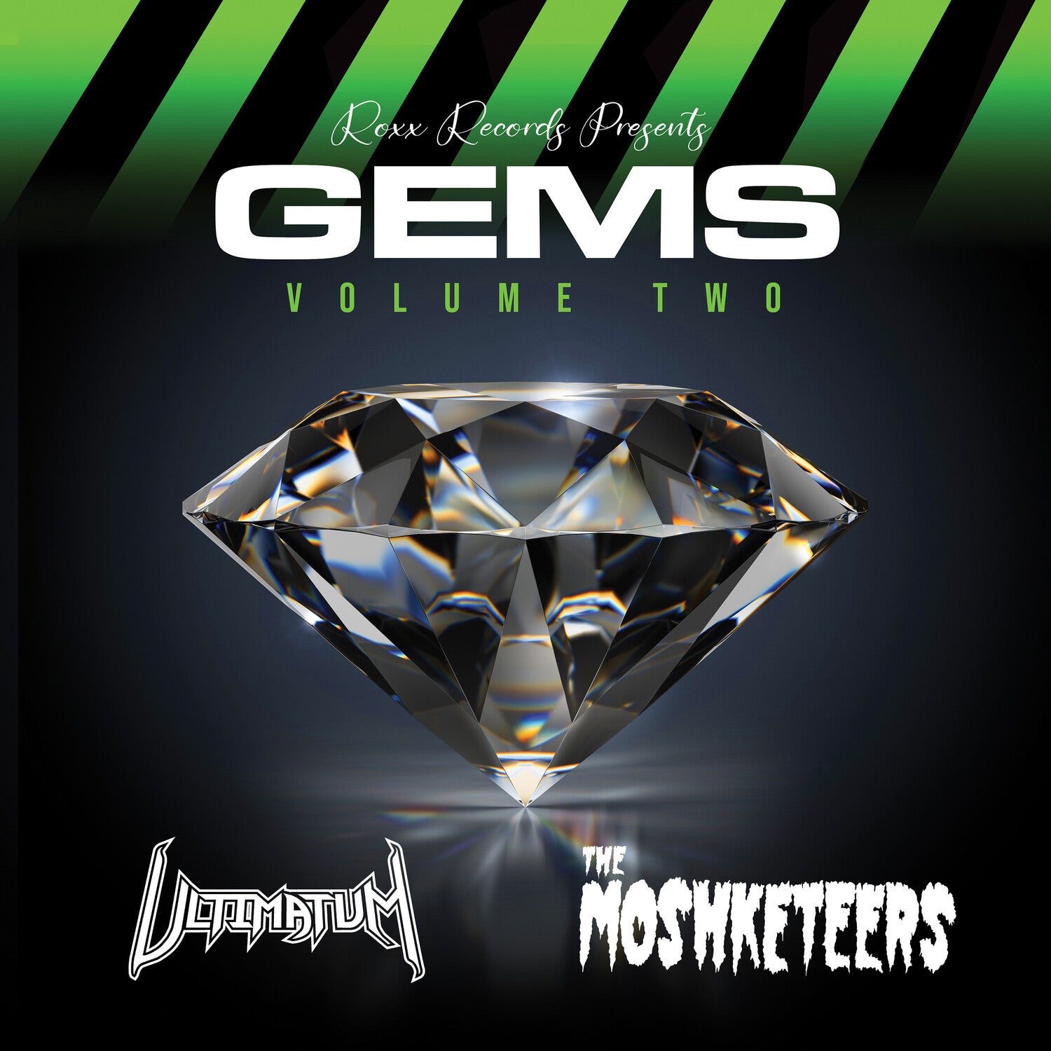 Ultimatum / Moshketeers - Gems Volume Two (Green Vinyl)