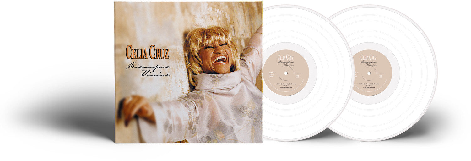 Celia Cruz - Siempre Vivire 2xLP (White Vinyl)
