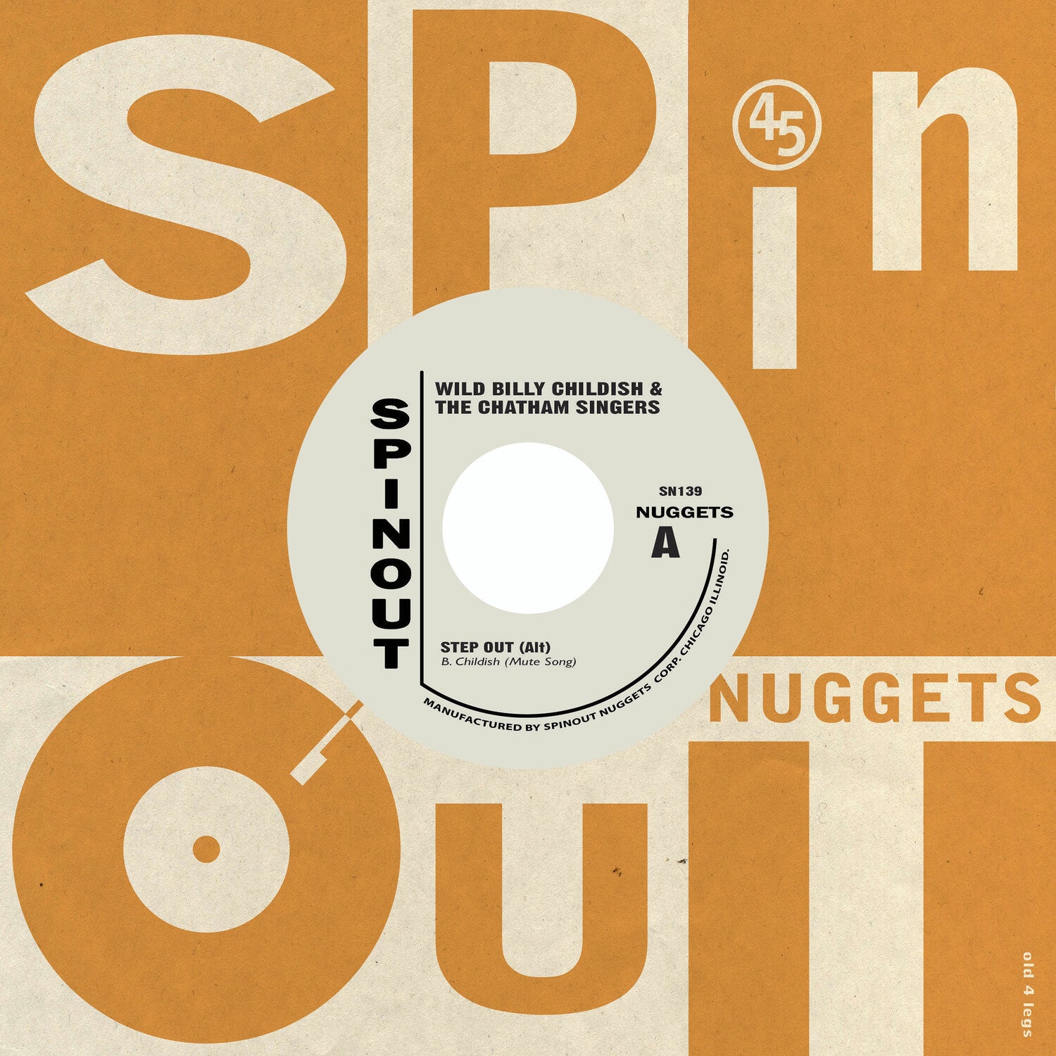 Billy Wild Childish & Chatham Singers - Step Out / Upside Mine