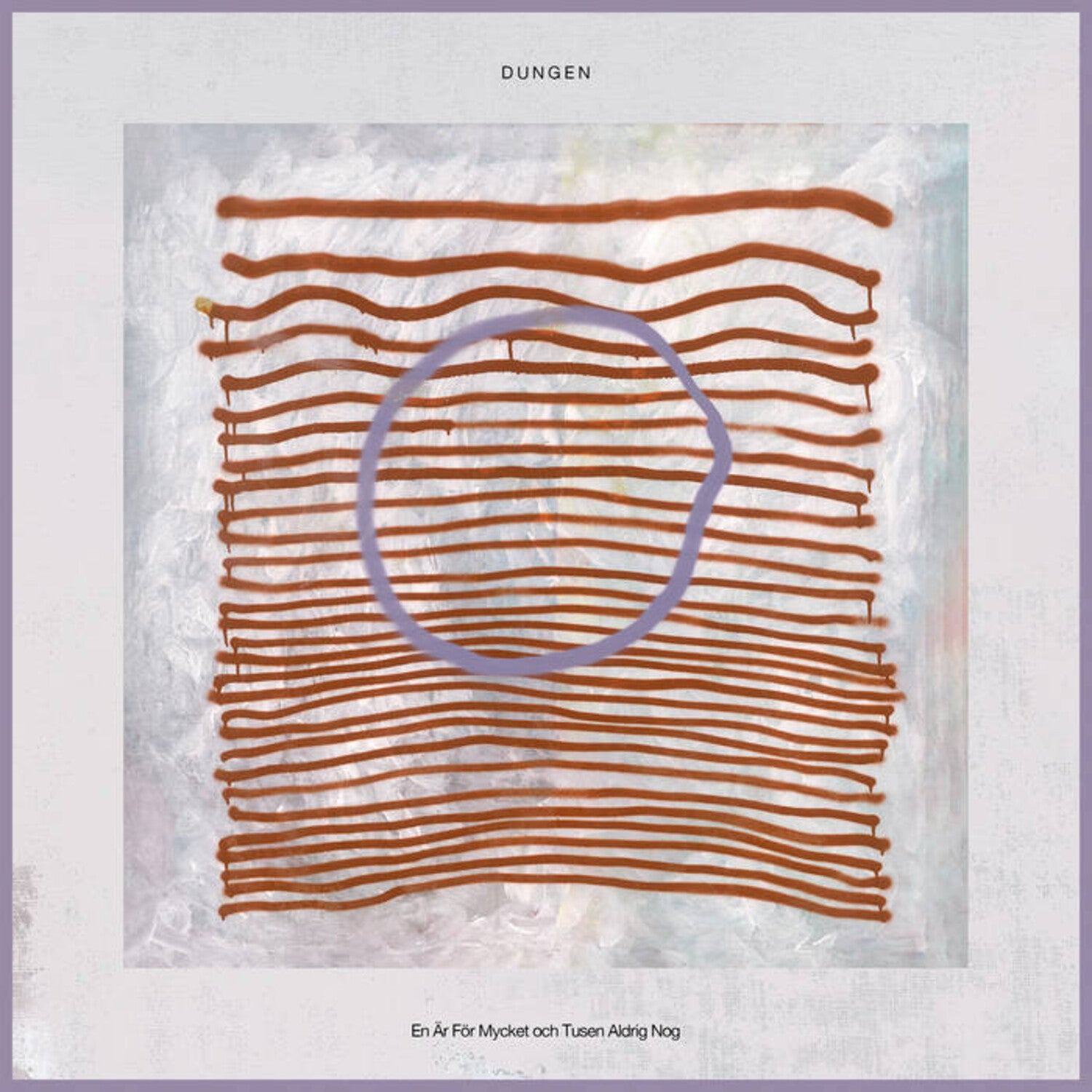 Dungen - En Ar For Mycket Och Tusen Aldrig Nog - Black & White Marble Colored Vinyl