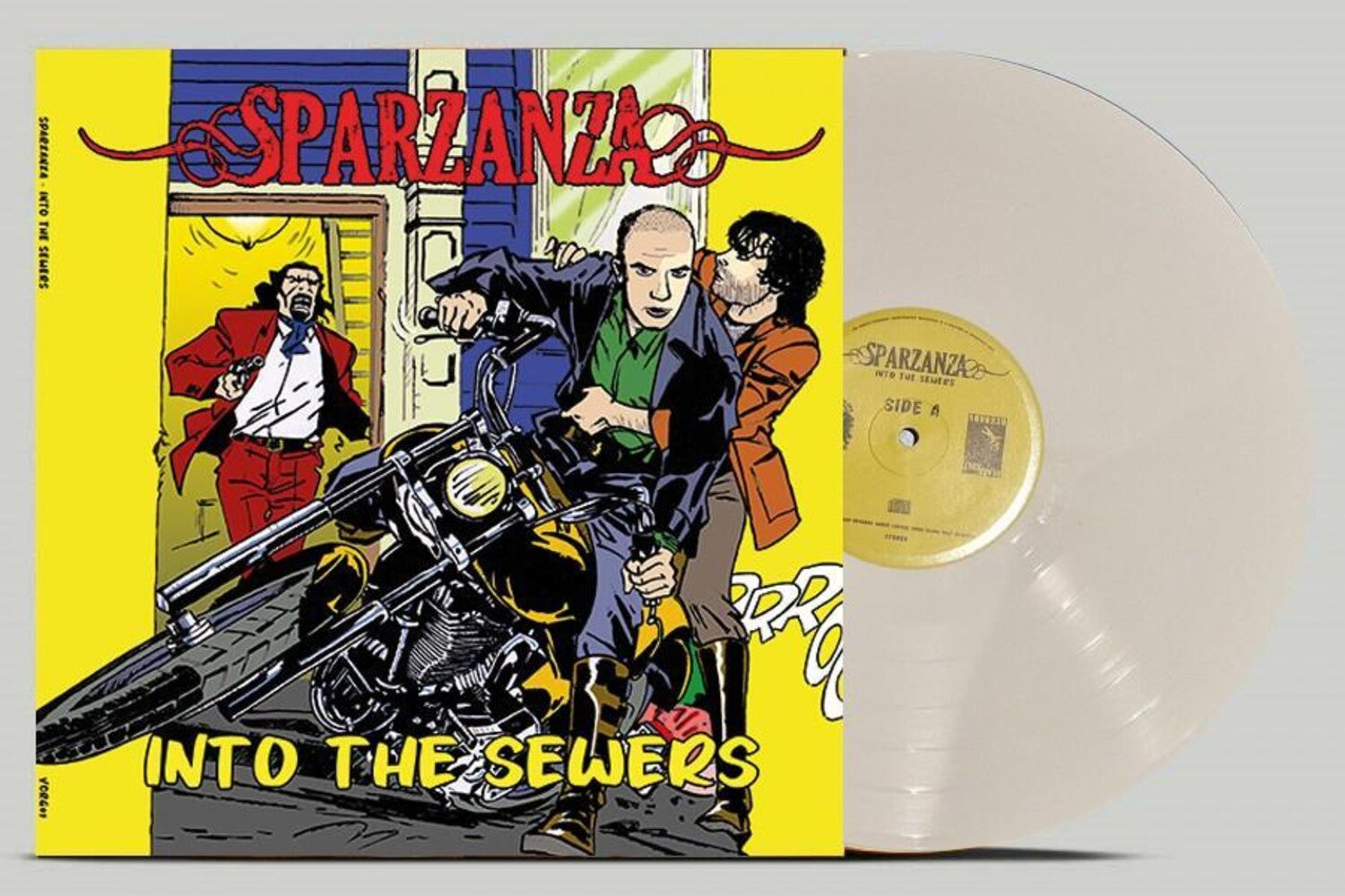 Sparzanza - Into The Sewers (White Vinyl)