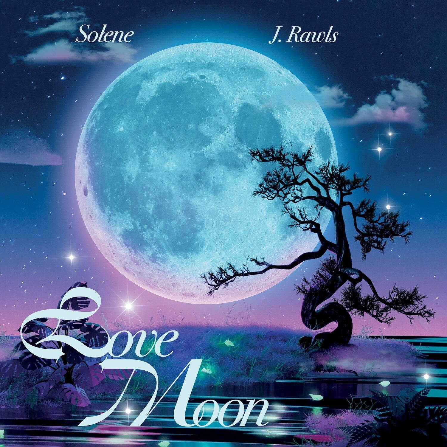 Solene / J. Rawls - Love Moon B/w Can't Catch Me In Love - Hot Pink