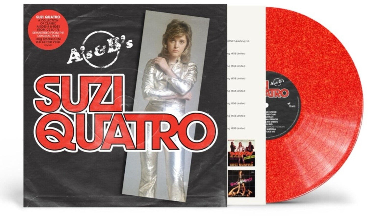 Suzi Quatro - A's & B's (Red Vinyl)