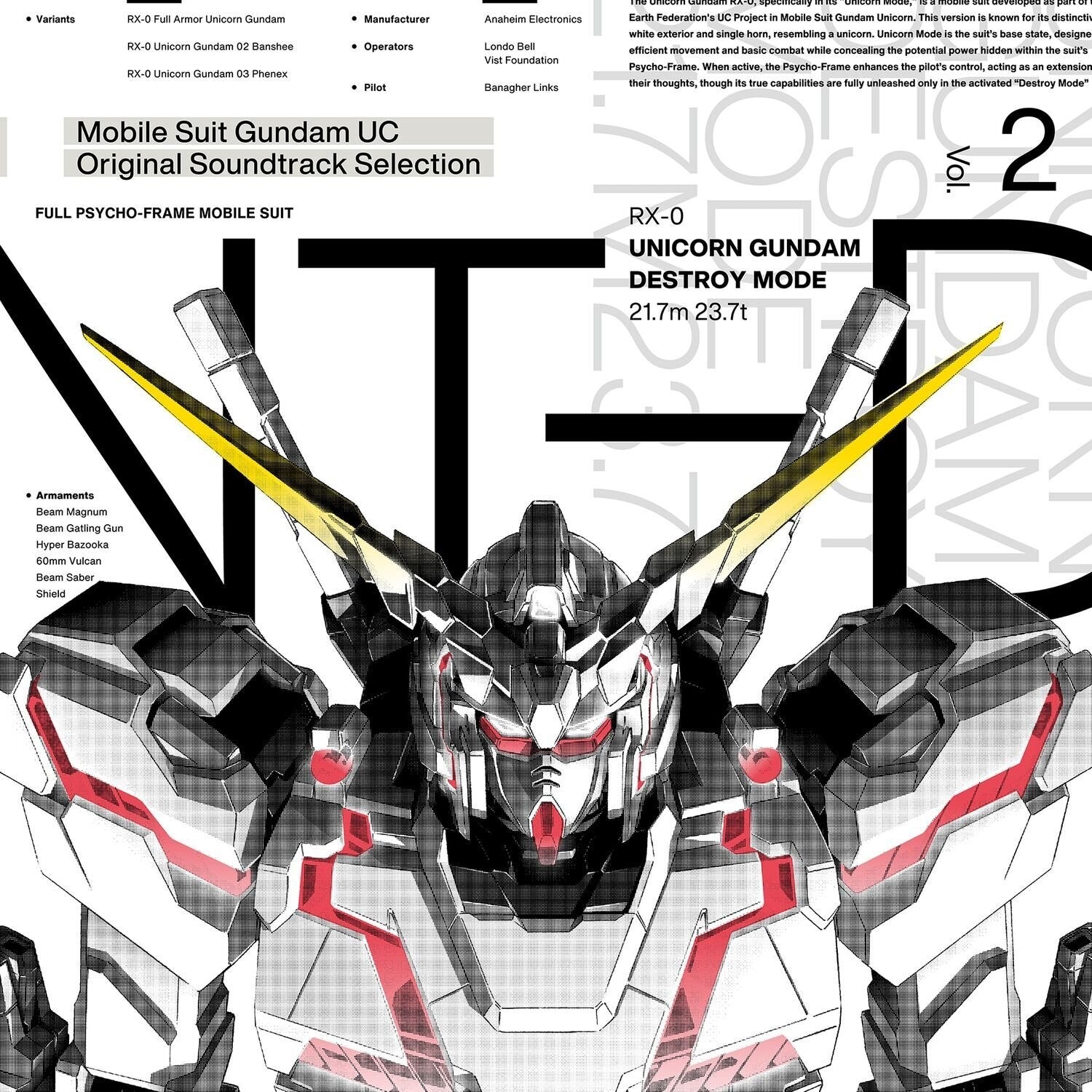 Gundam - Unicorn - Selection Vol. 2 (Original Soundtrack)