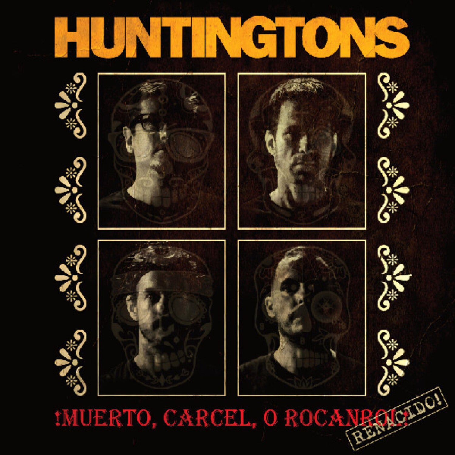 Huntingtons - Muerto Carcel O Rocanrol Renacido (White Vinyl)