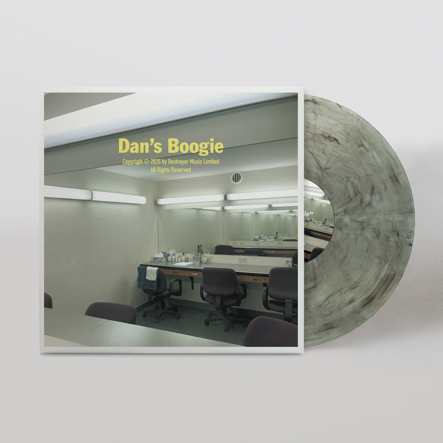 Destroyer - Dan's Boogie - Black Swirl/Coke Bottle Clear (Clear Vinyl)