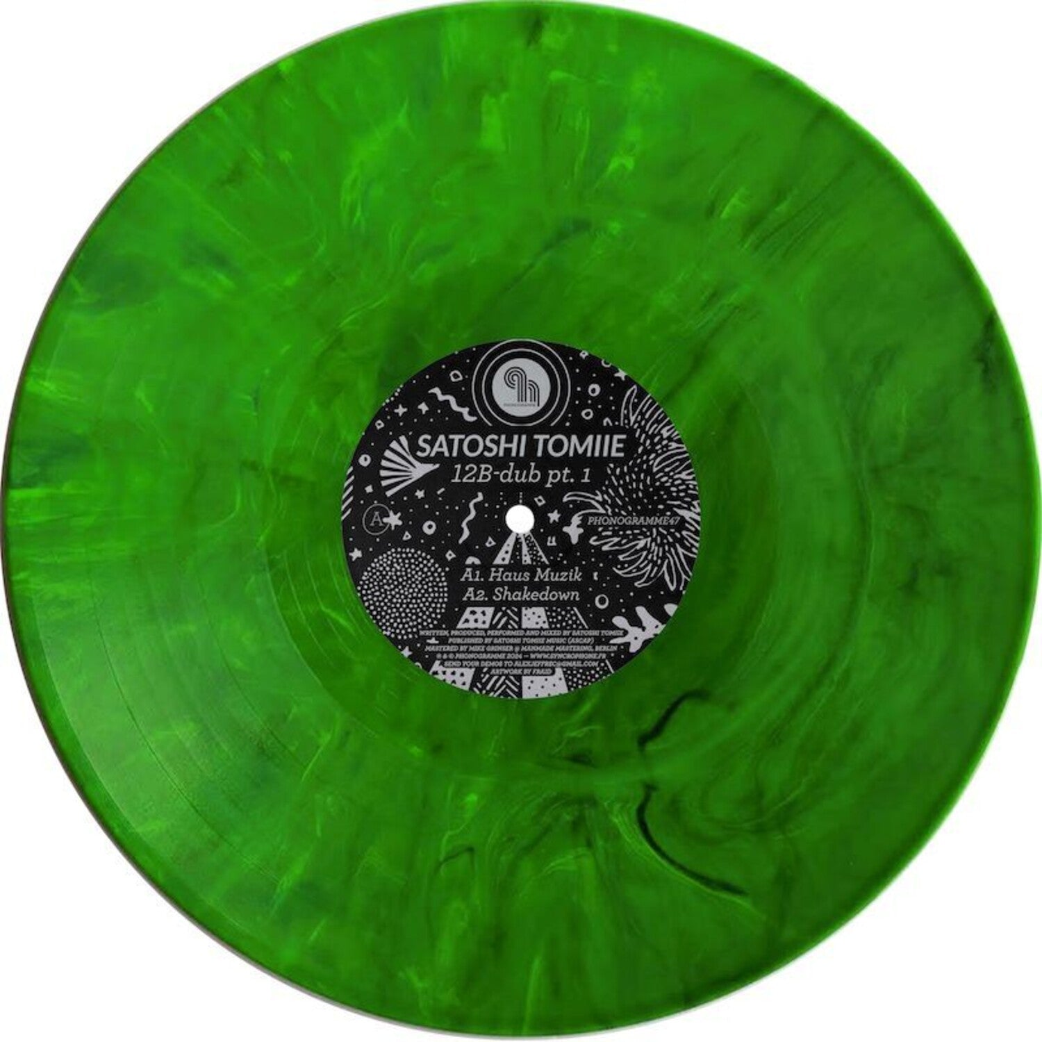Satoshi Tomiie - 12B-Dub Part 1 (Green Vinyl)