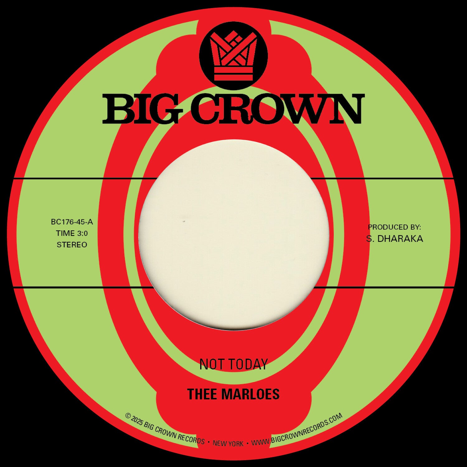 Thee Marloes - Not Today B/W Over