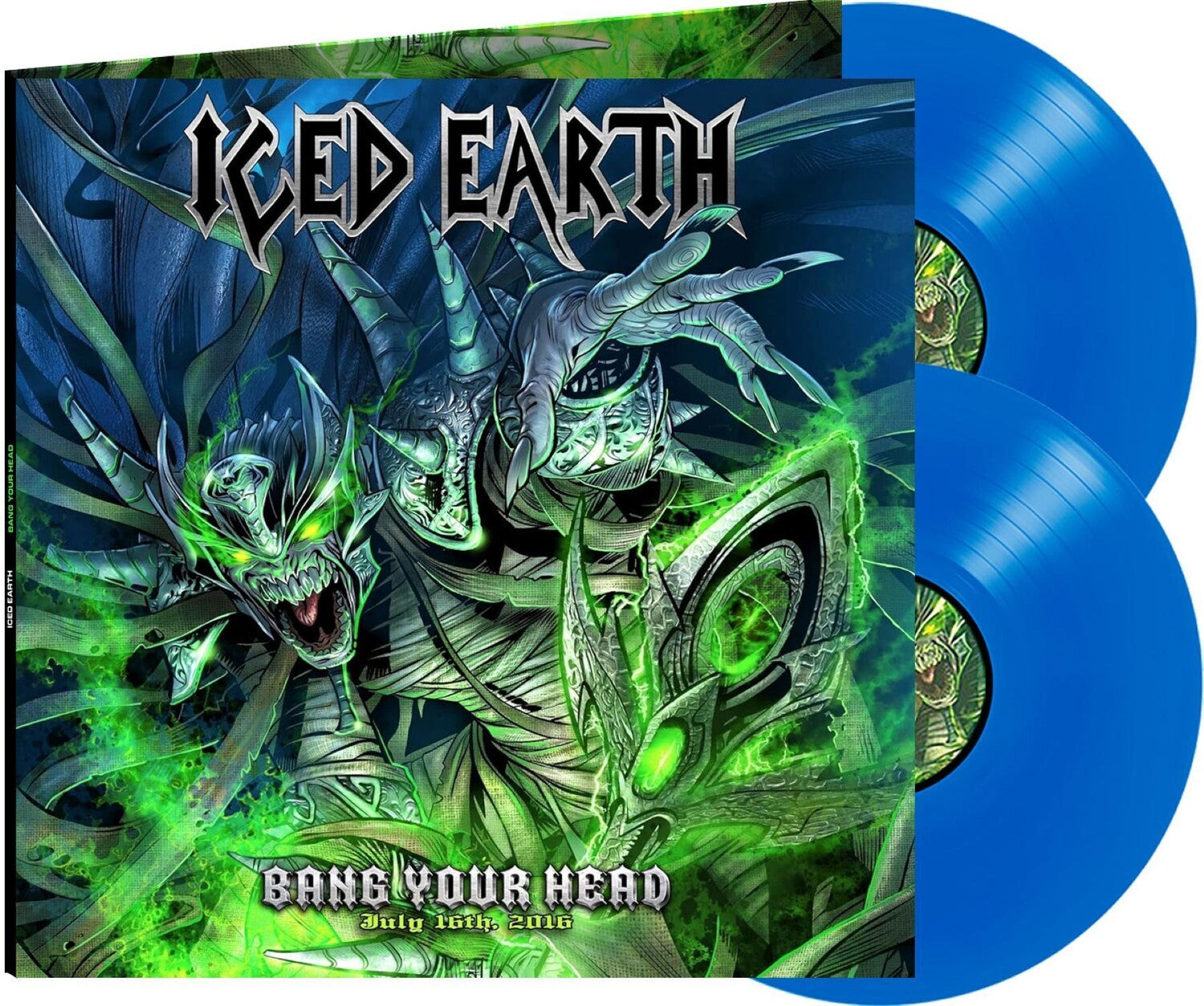 Iced Earth - Bang Your Head 2xLP (Blue Vinyl)