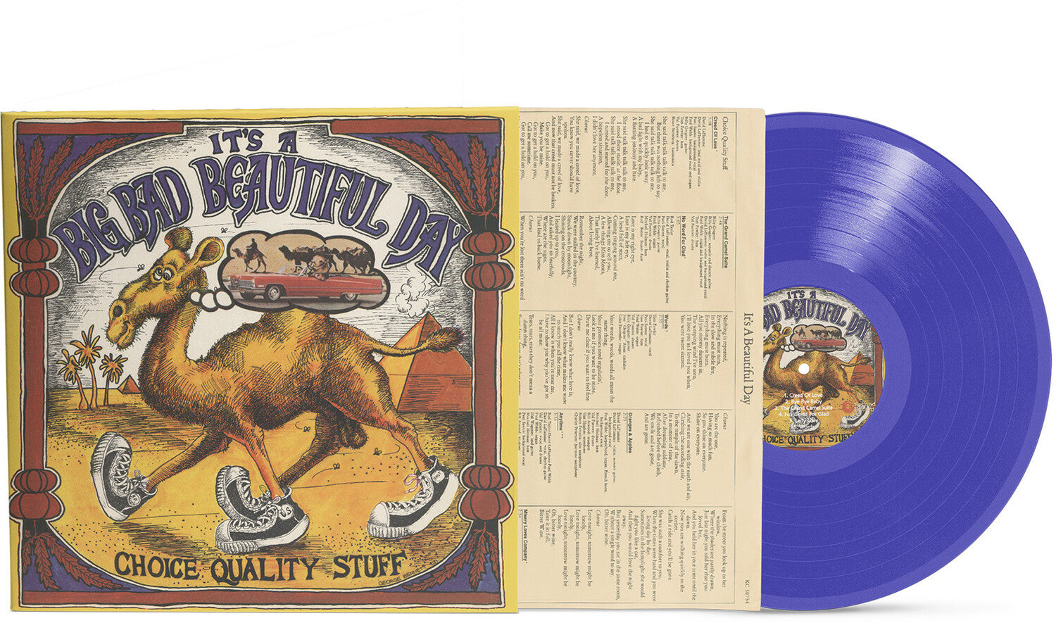 It's a Beautiful Day - Choice Quality Stuff/Anytime (Purple Vinyl)