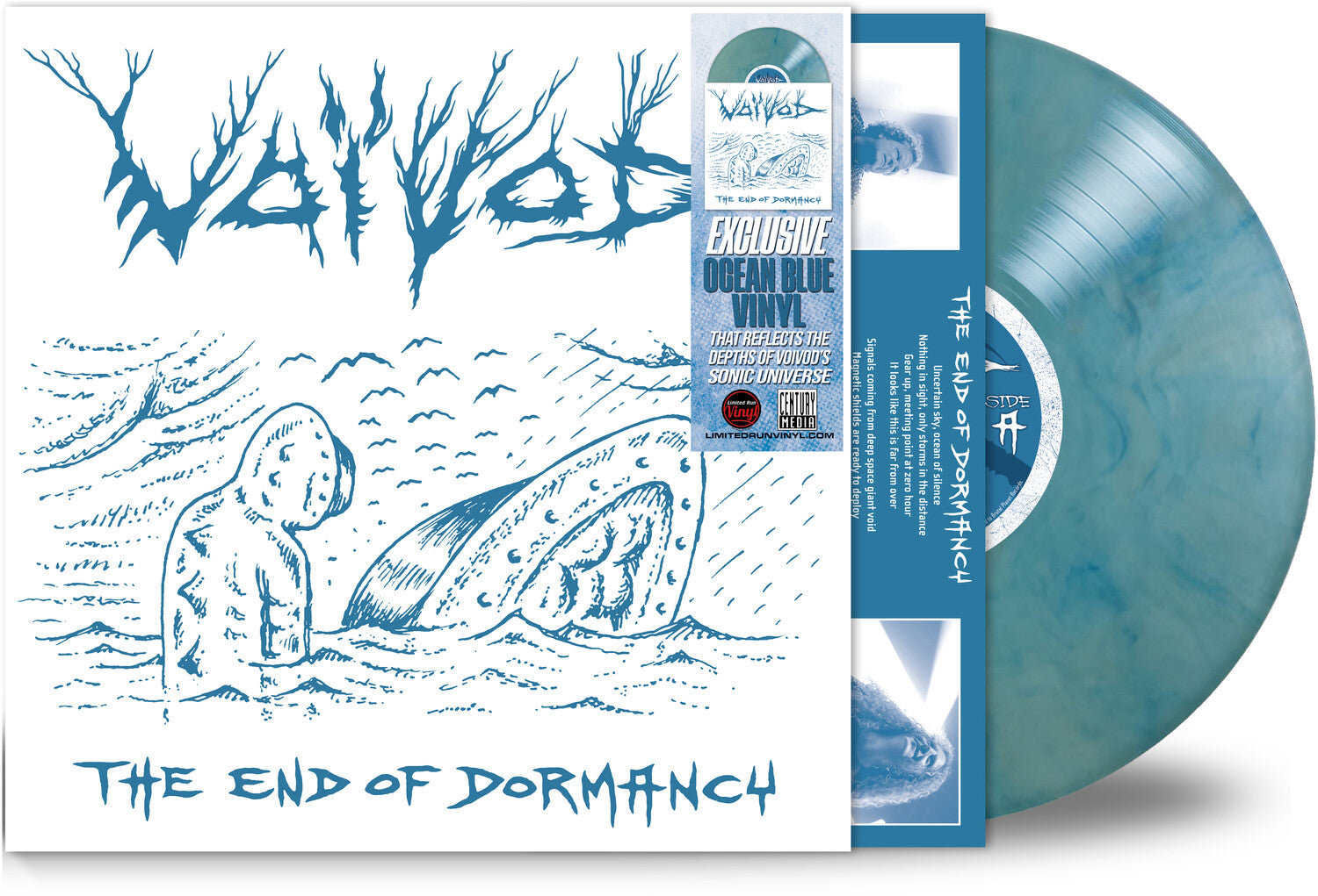 Voivod - The End of Dormancy - Ocean Blue (Blue Vinyl)