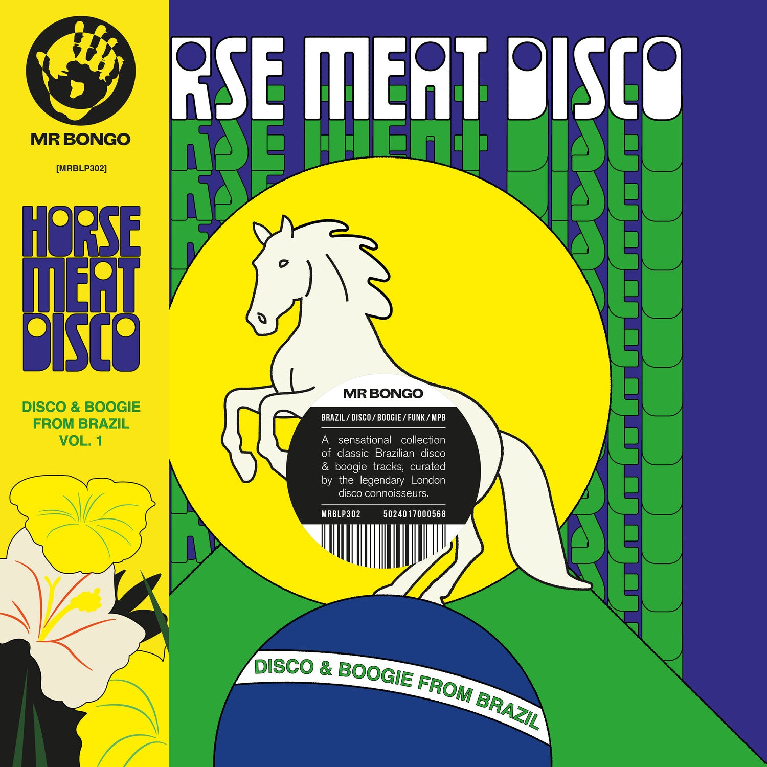 Horse Meat Disco Presents Disco & Boogie From Brazil Vol. 1 2xLP (Reissue)