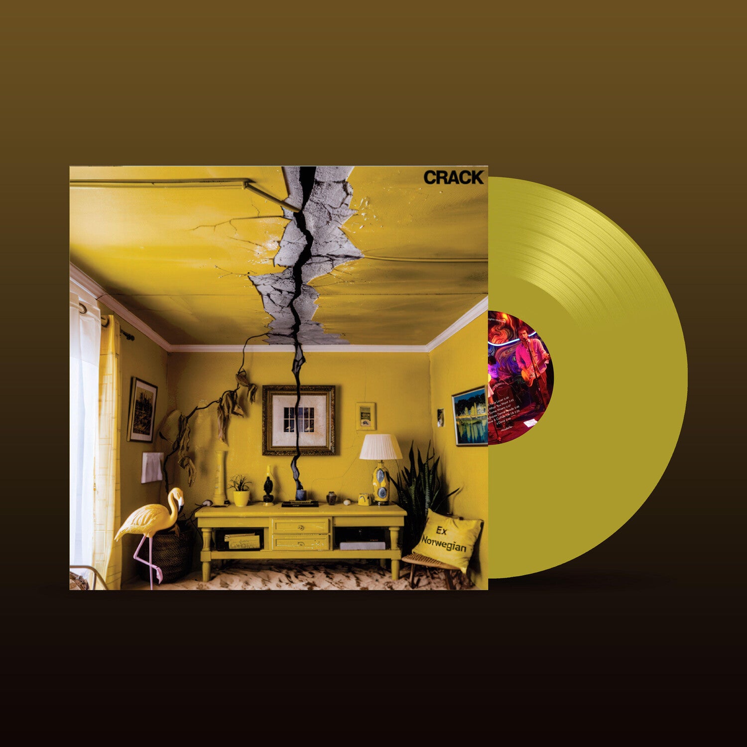 Ex Norwegian - Crack (Yellow Vinyl)