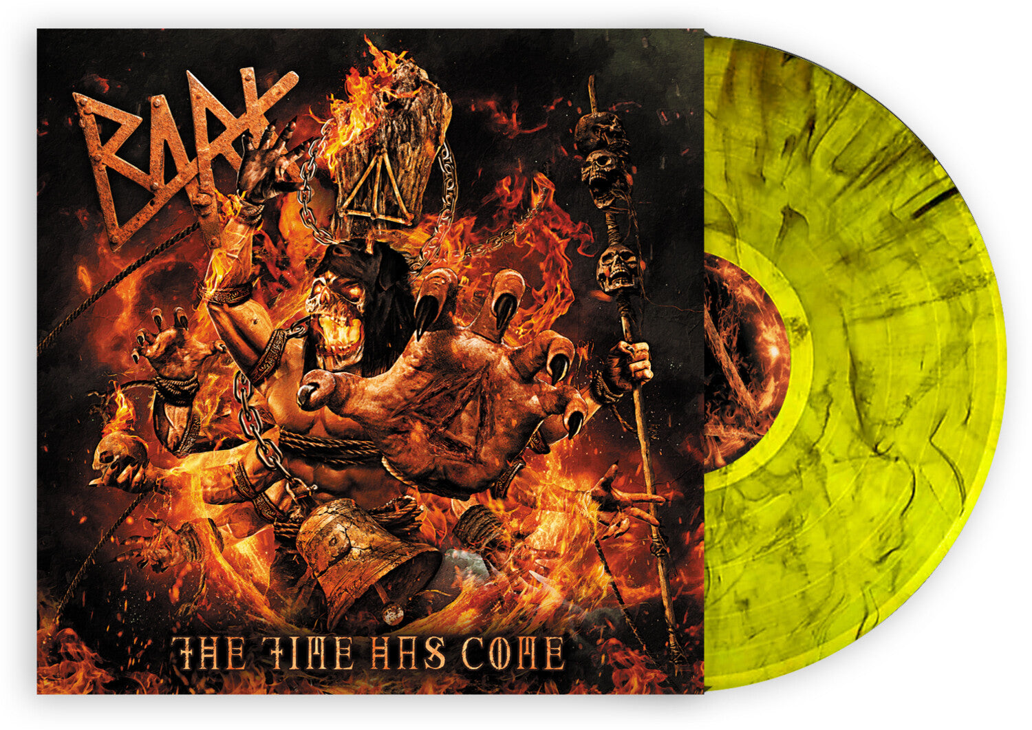 Bark - The Time Has Come - Marble (Yellow Vinyl)