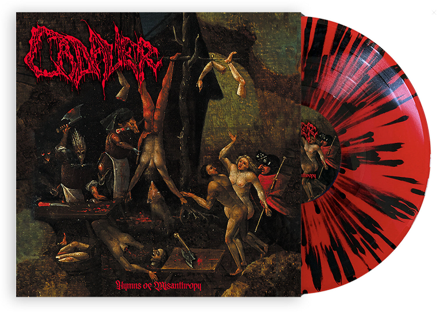 Cadaver - Hymns of Misanthropy - Marble (Red Vinyl)