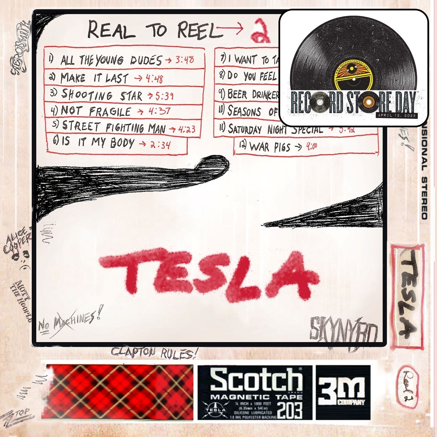 Tesla - Real 2 Reel Vol. 2 2xLP