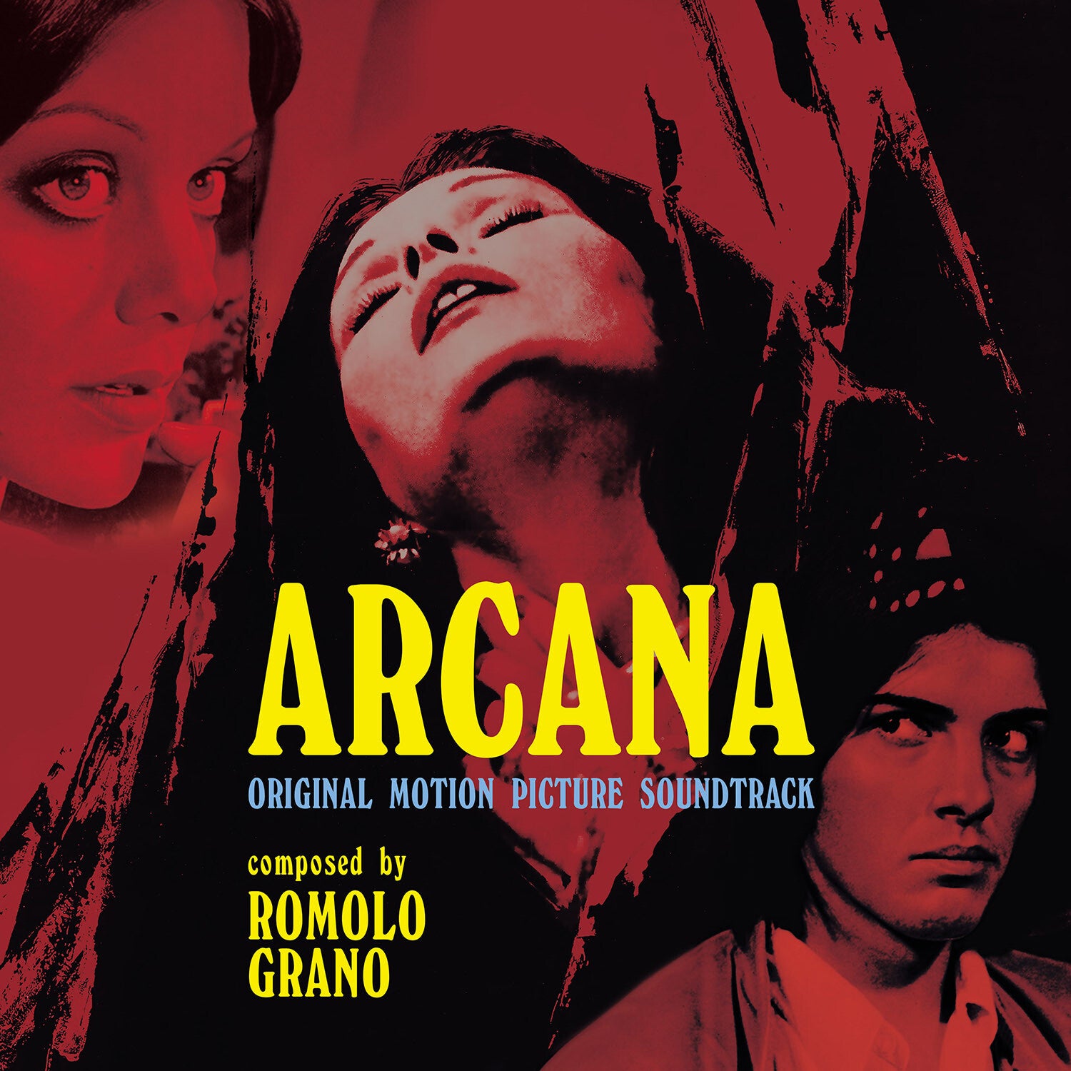 Romolo Grano - Arcana (Original Soundtrack) - Limited Clear Red Colored Vinyl (Red Vinyl)