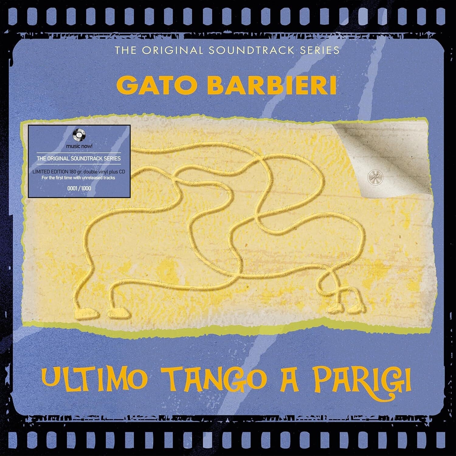 Gato Barbieri - Ultimo Tango A Parigi (Original Soundtrack) - Limited 180-Gram Transparent Blue Colored Vinyl with CD 3xLP (Blue Vinyl)