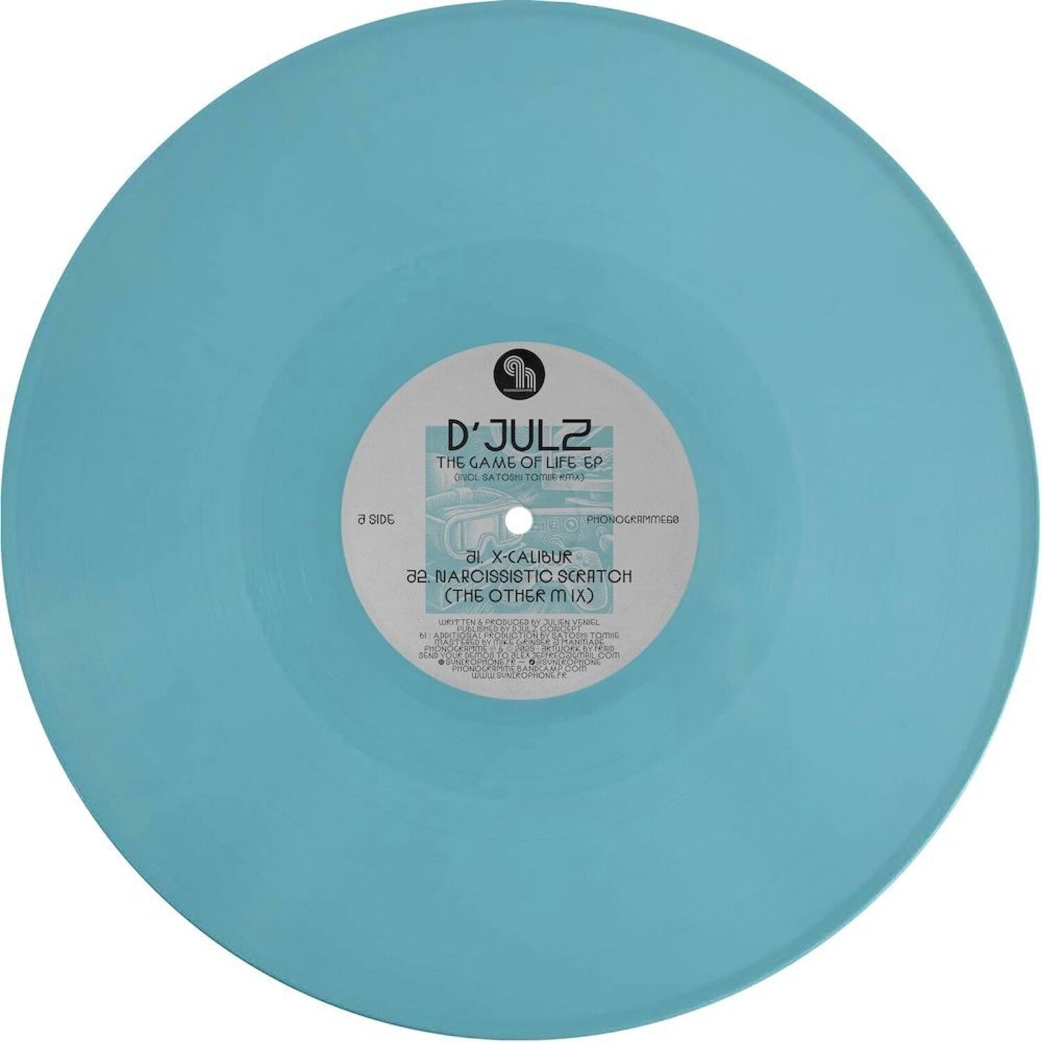 D'Julz - The Game Of Life (Blue Vinyl)