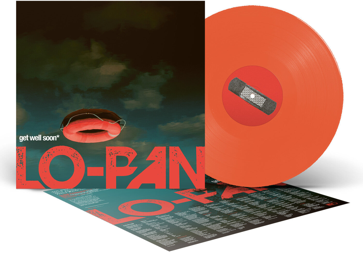 Lo-Pan - Get Well Soon - Neon Orange (Orange Vinyl)