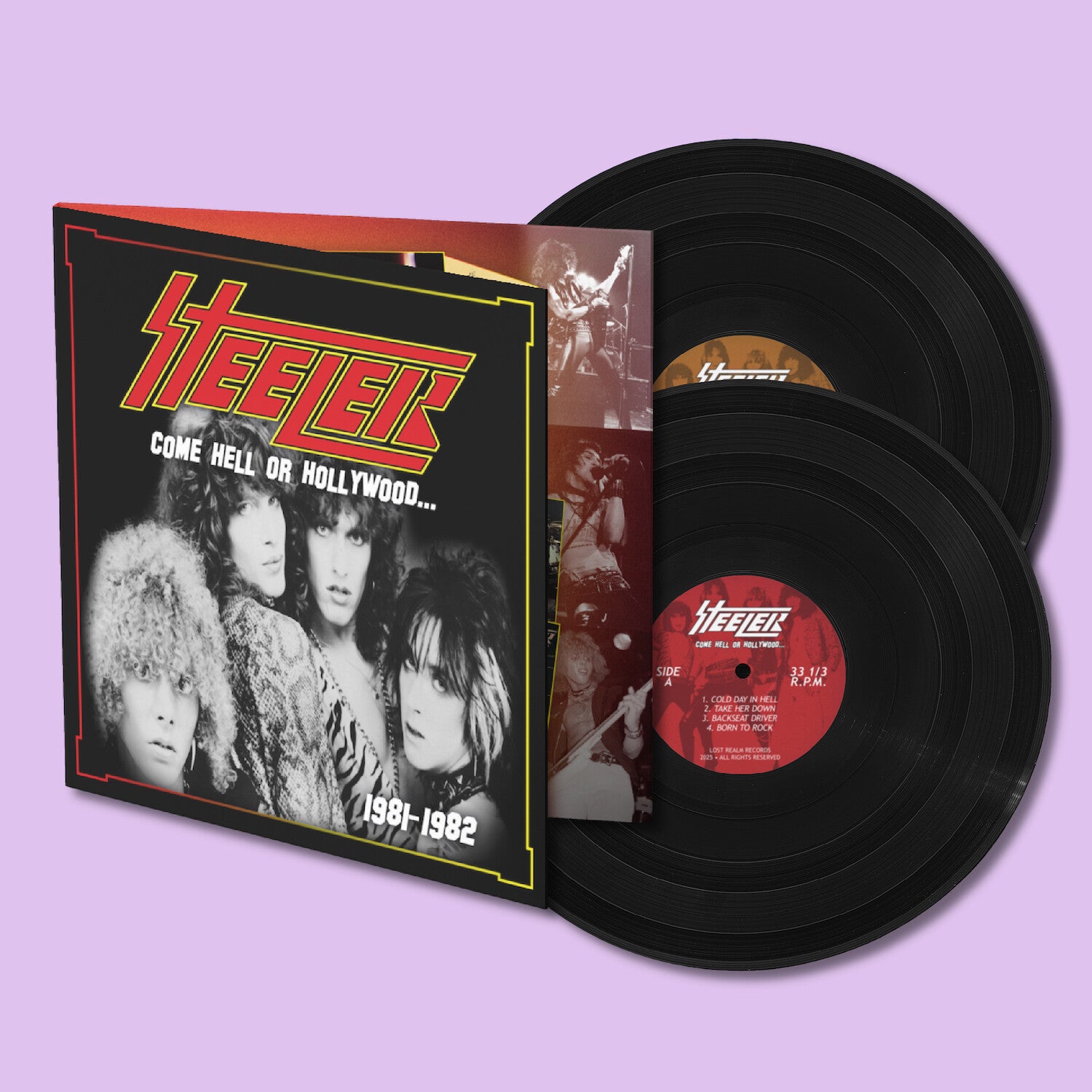 Steeler - Come Hell or Hollywood 1981-1982 2xLP