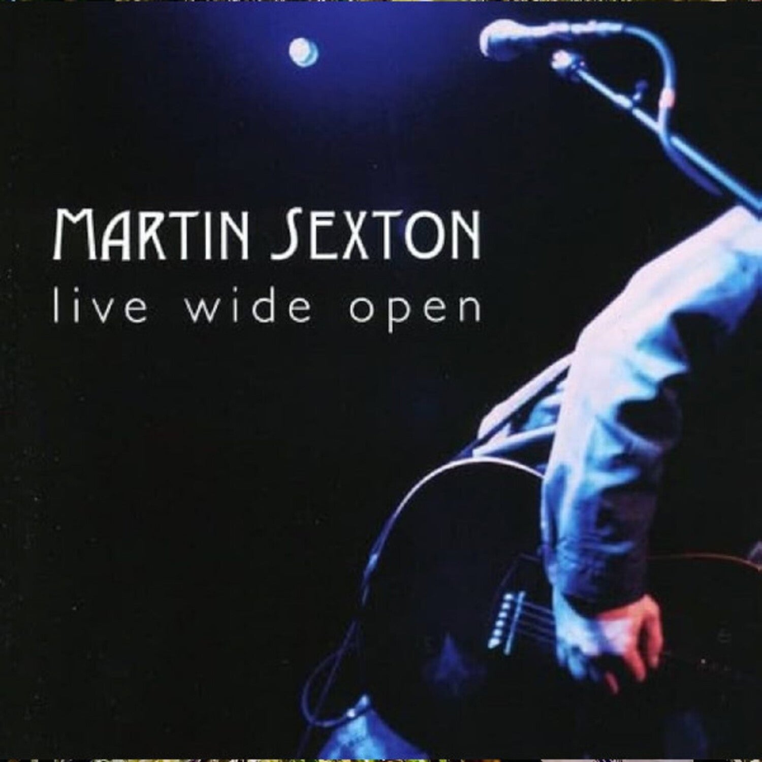 Martin Sexton - Live Wide Open 2xLP (Blue Vinyl)