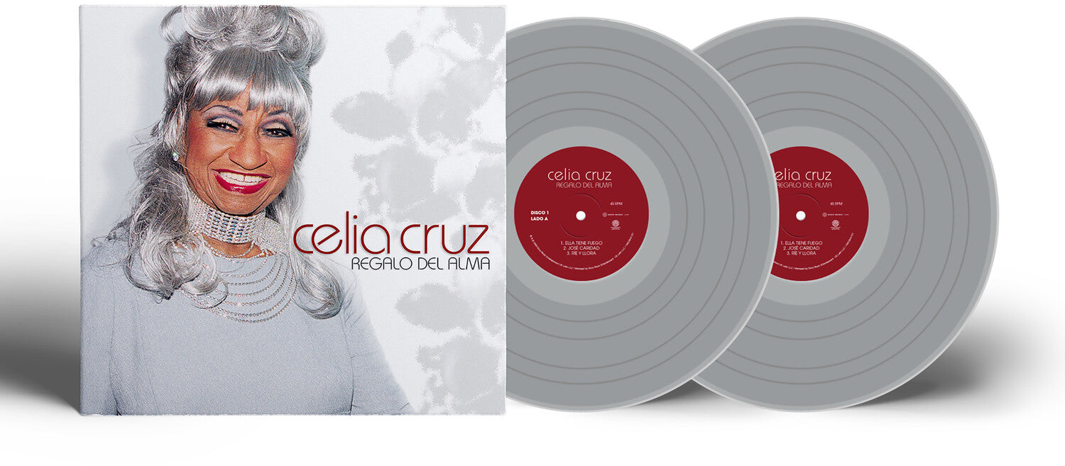 Celia Cruz - Regalo Del Alma 2xLP (Silver Vinyl)