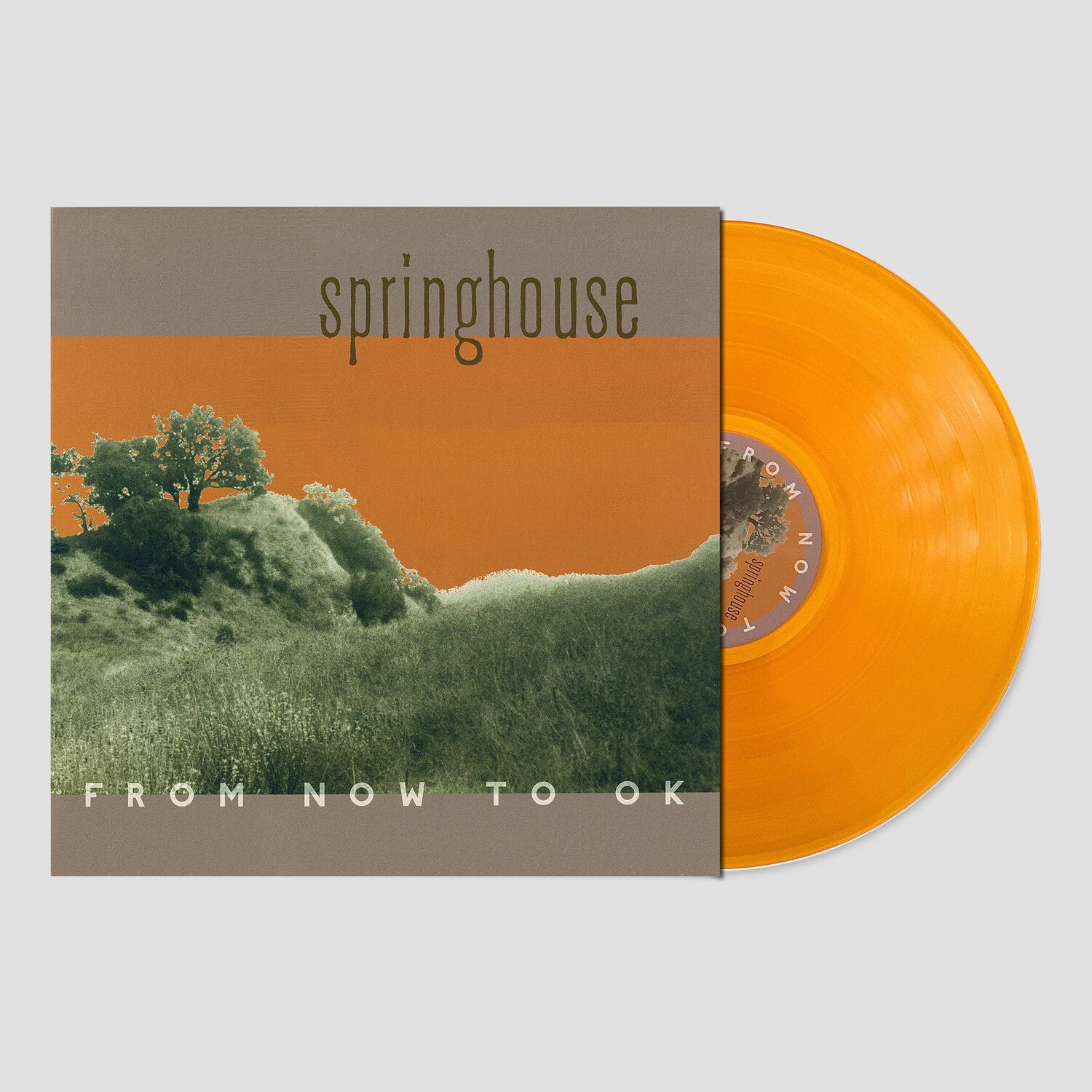 Springhouse - From Now To Ok 2xLP (Clear Vinyl)