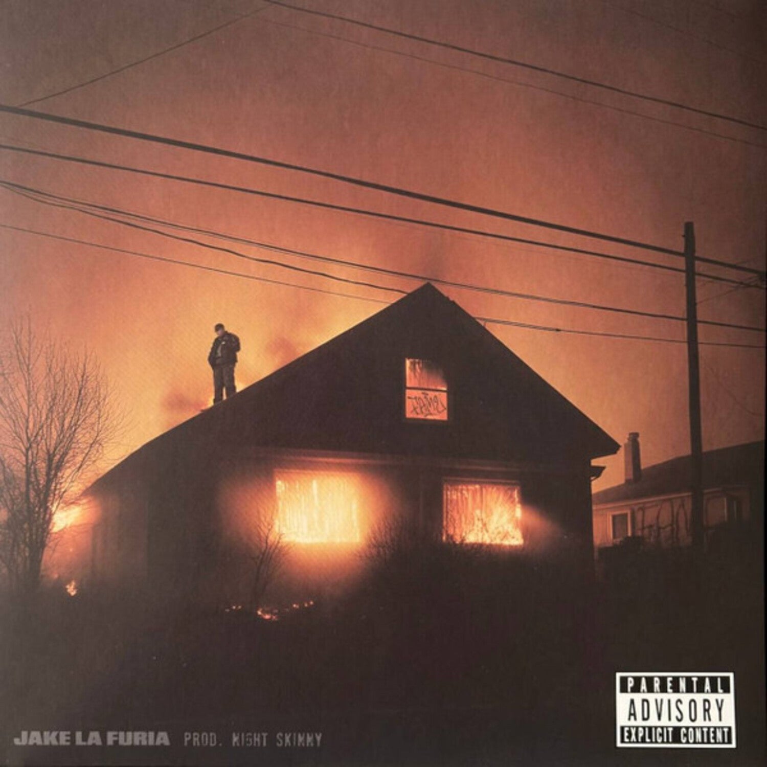Jake La Furia - Fame (Fire Cover) (Orange Vinyl)
