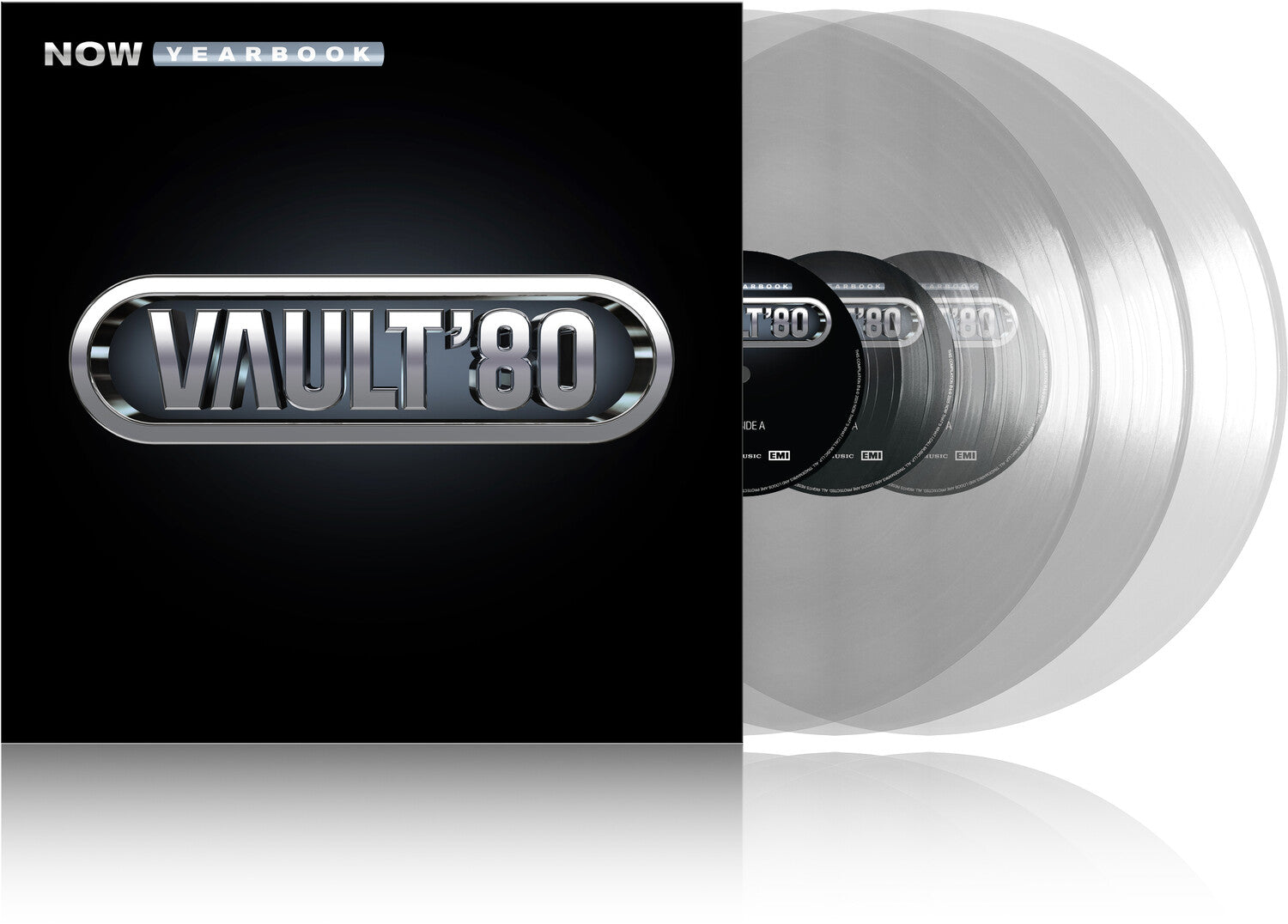 Various Artists - Now Yearbook The Vault: 1980 / Various 3xLP (Clear Vinyl)