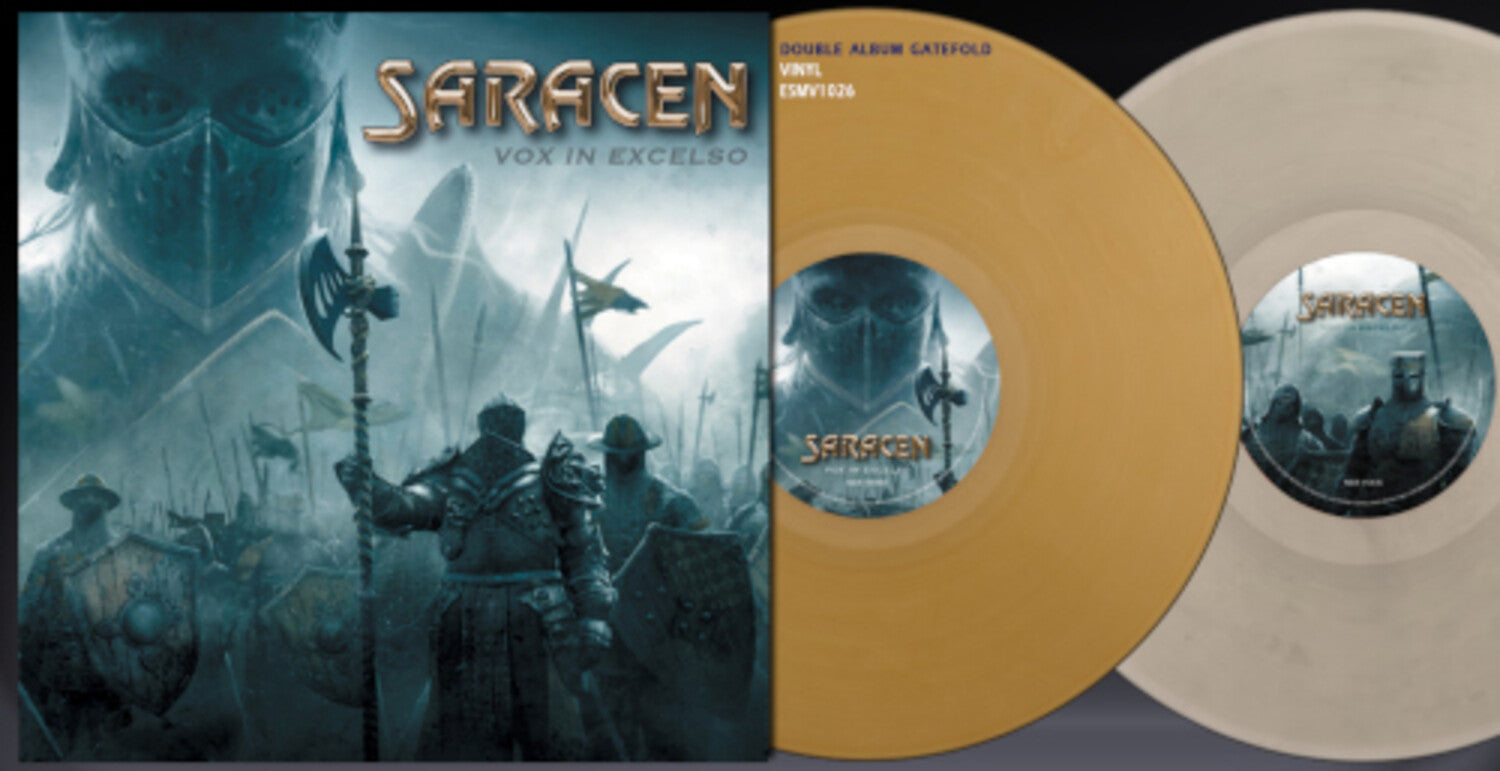 Saracen - Vox In Excelso - Gold/Silver 2xLP (Gold Vinyl)