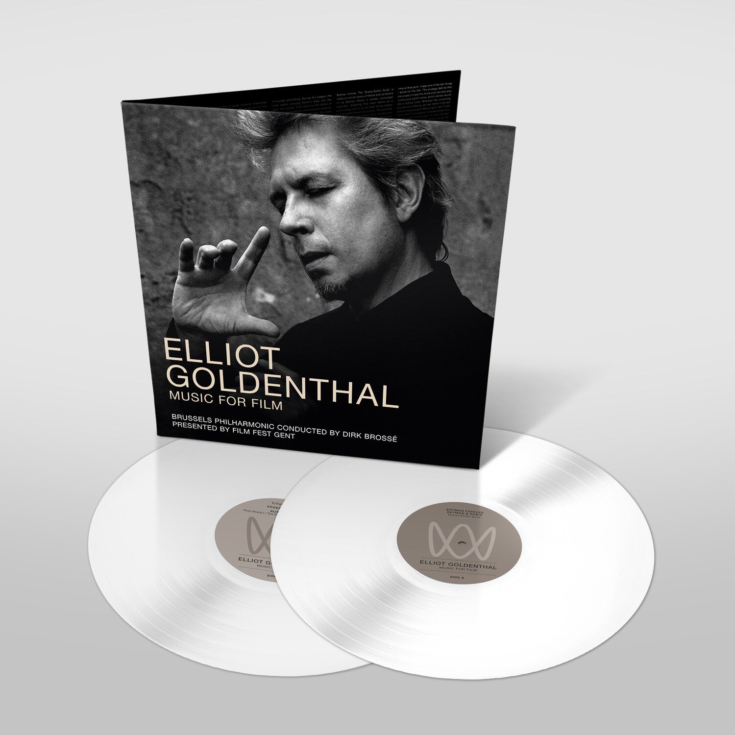 Elliot Goldenthal - Music For Film Vinyl Edition - White Vinyl in Gatefold Sleeve 2xLP (White Vinyl)
