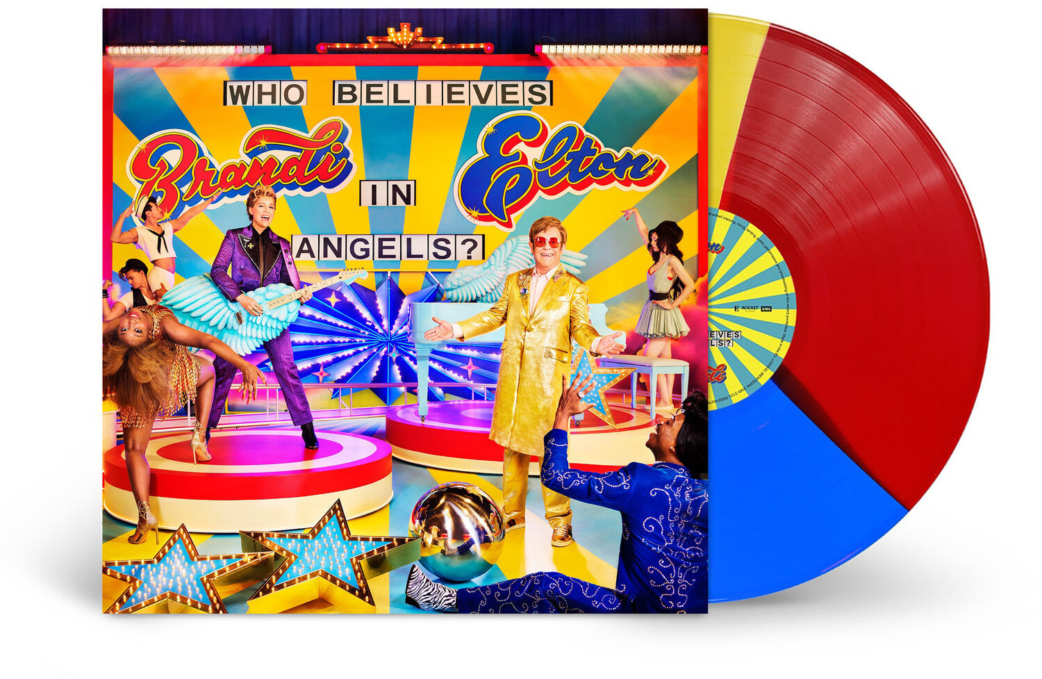 Elton John / Brandi Carlile - Who Believes In Angels? (Red Vinyl)