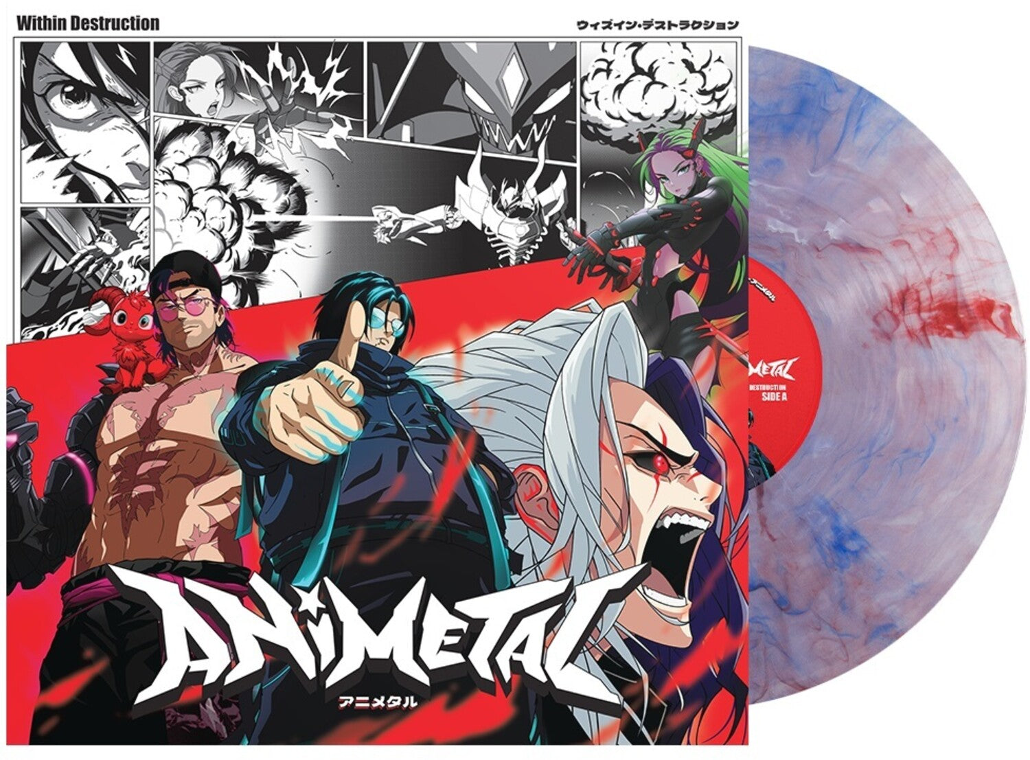 Within Destruction - Animetal (Clear Vinyl)